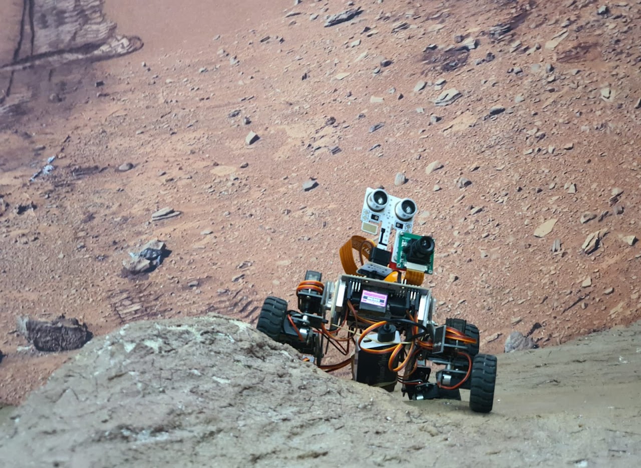 Mars Yard at the Science Centre